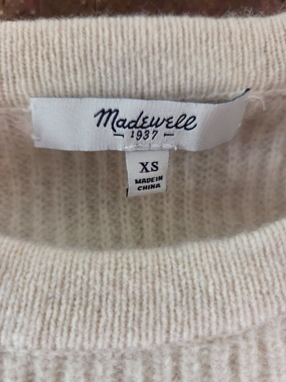 Madewell Wool Striped Sweater - Picture 3 of 5